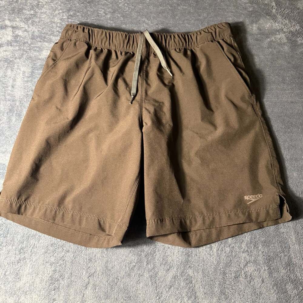 Speedo Swim Shorts Brown